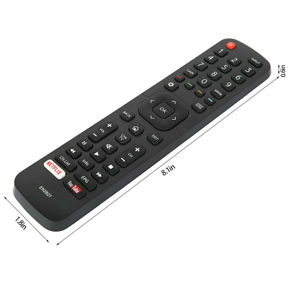 For EN2B27 HISENSE TV Remote Control OEM EN-2B27 RC3394402/01 3139 238 AU