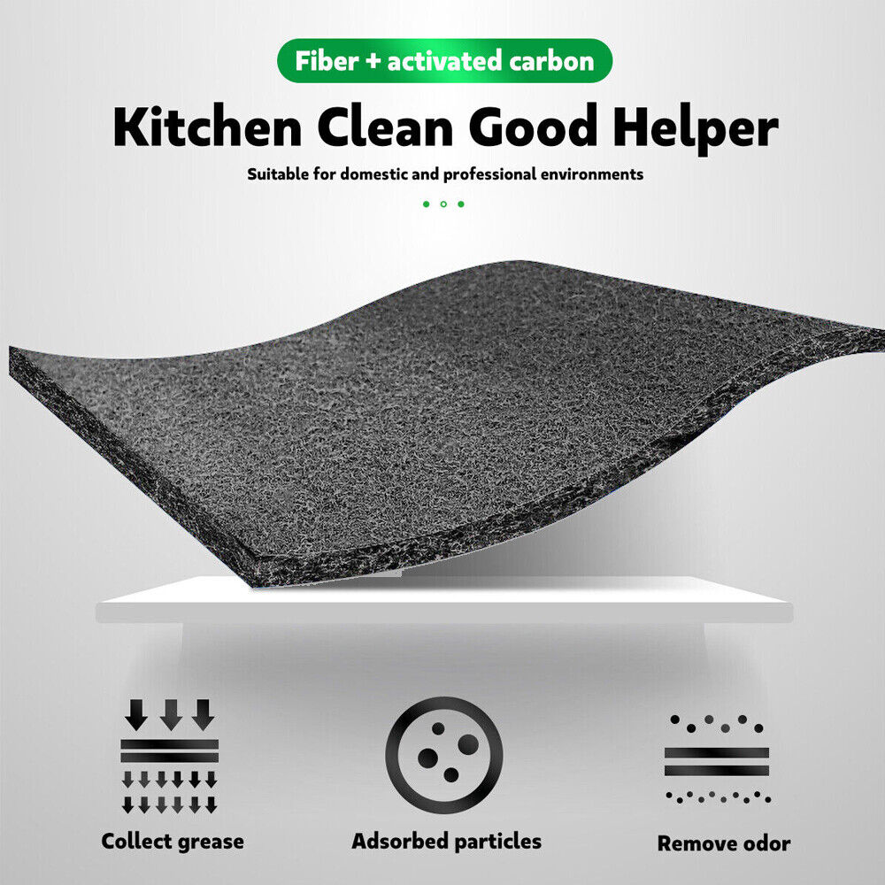 Rangehood Charcoal carbon filters 48cm X 57cm X 3mm Range Hood AU