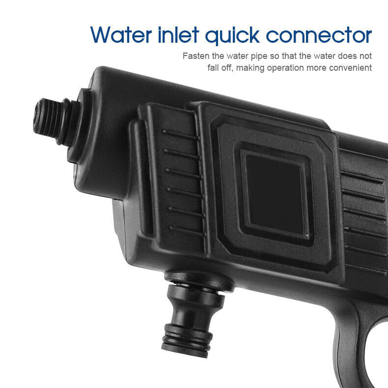 1500W Cordless Electric High Pressure Water Spray Car Gun Portable Washer Clean