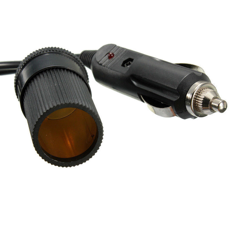 5m Car Cigarette Cigar Lighter Adapter Extension Cable Socket Charger Lead 12v