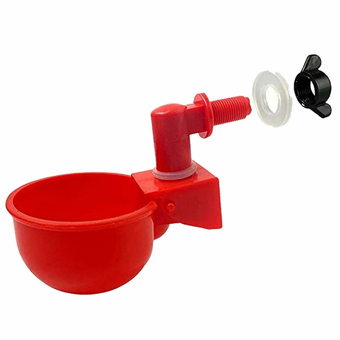 Automatic Chicken Water Cup Waterer Poultry Drinking Bowl Feeder Drinker