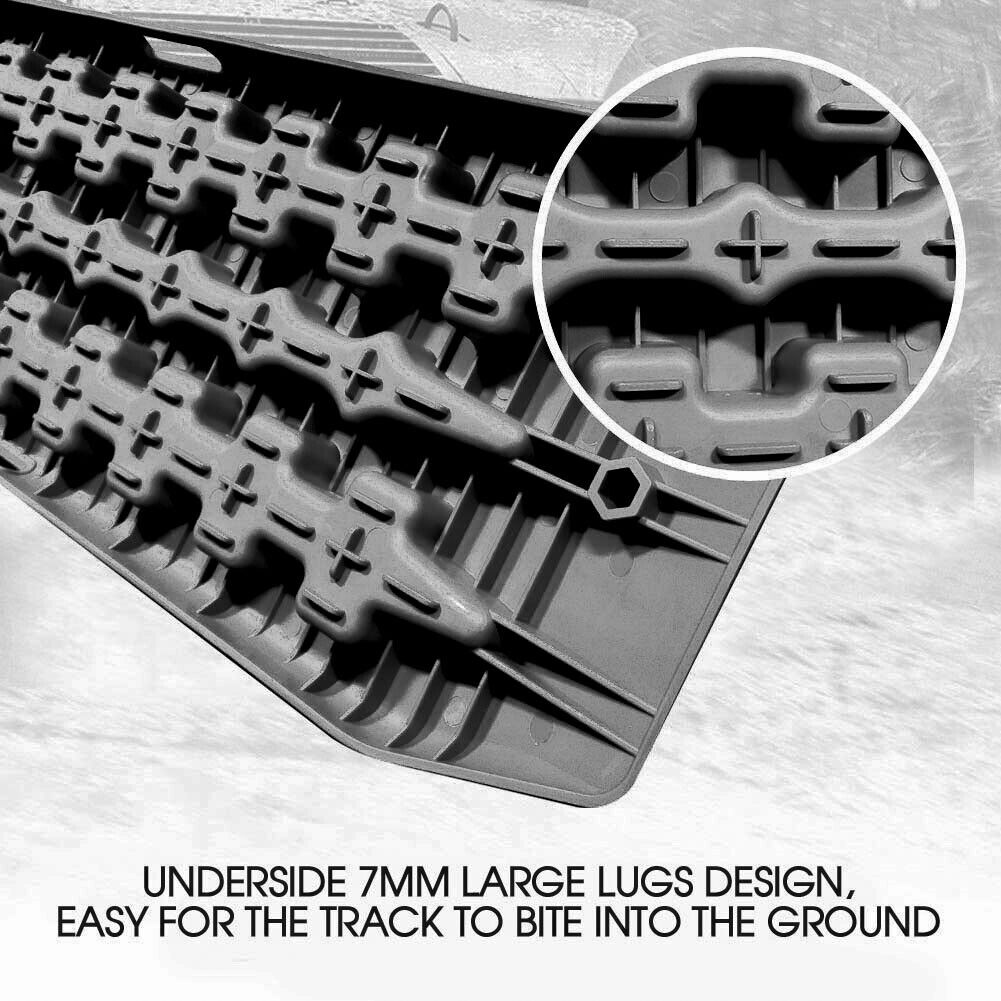 2x NEW 10T Pair Recovery Tracks Sand Track Sand / Snow / Mud Trax 4WD