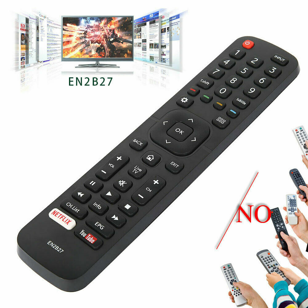 For EN2B27 HISENSE TV Remote Control OEM EN-2B27 RC3394402/01 3139 238 AU