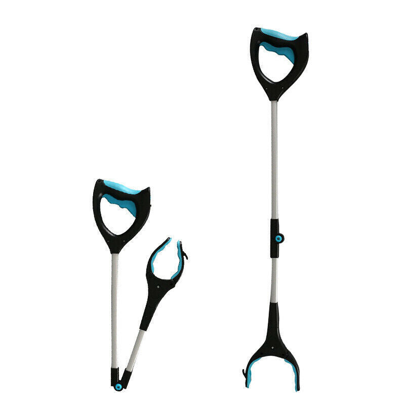1/2x LED Foldable & Extendable Pick Up Grabber Reacher Stick Reaching AU