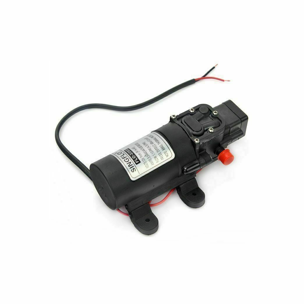 12V 4.3Lpm Self-Priming Water Pump High-Pressure Caravan Camping Boat AU Stock