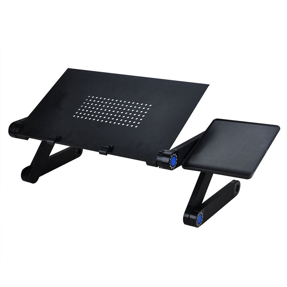 New Portable Foldable Laptop Stand Desk Table Tray Adjustable Sofa Bed Mouse Pad