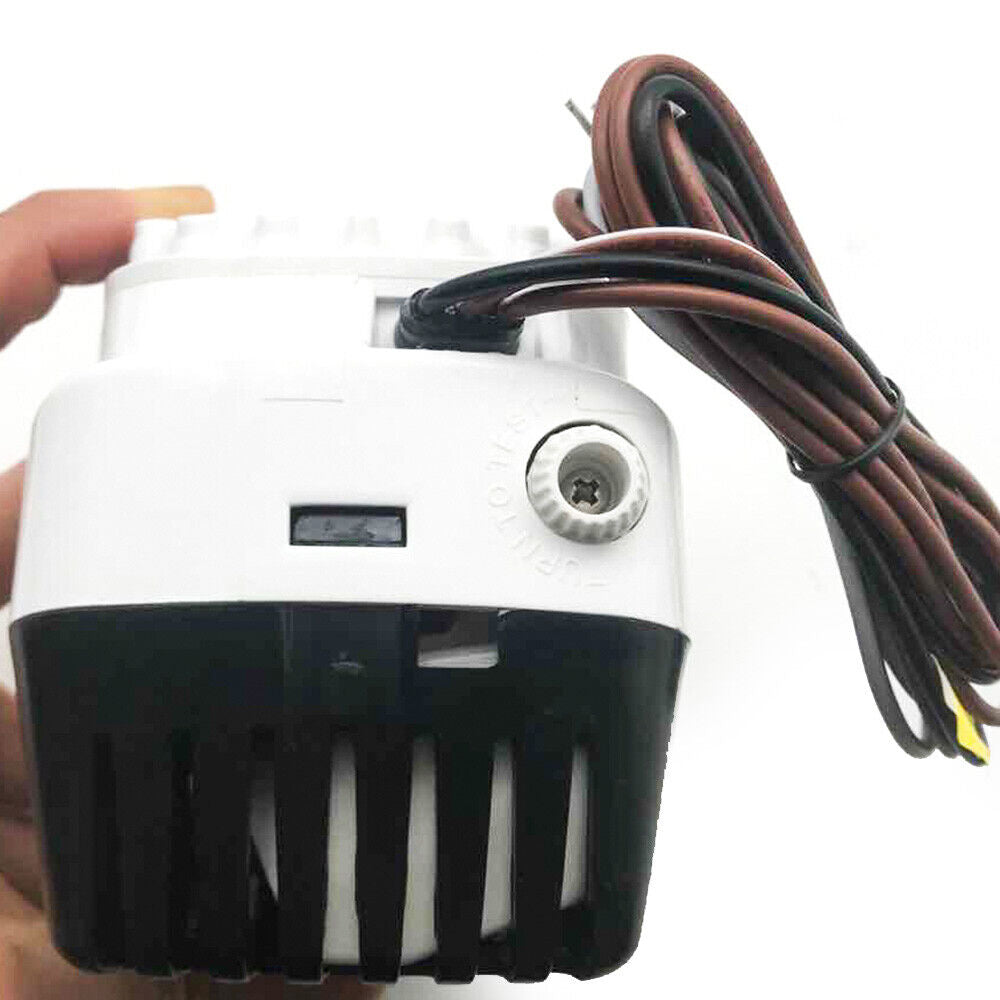 12V Boat Automatic Bilge Water Pump 750GPH Marine Submersible Float Switch AU