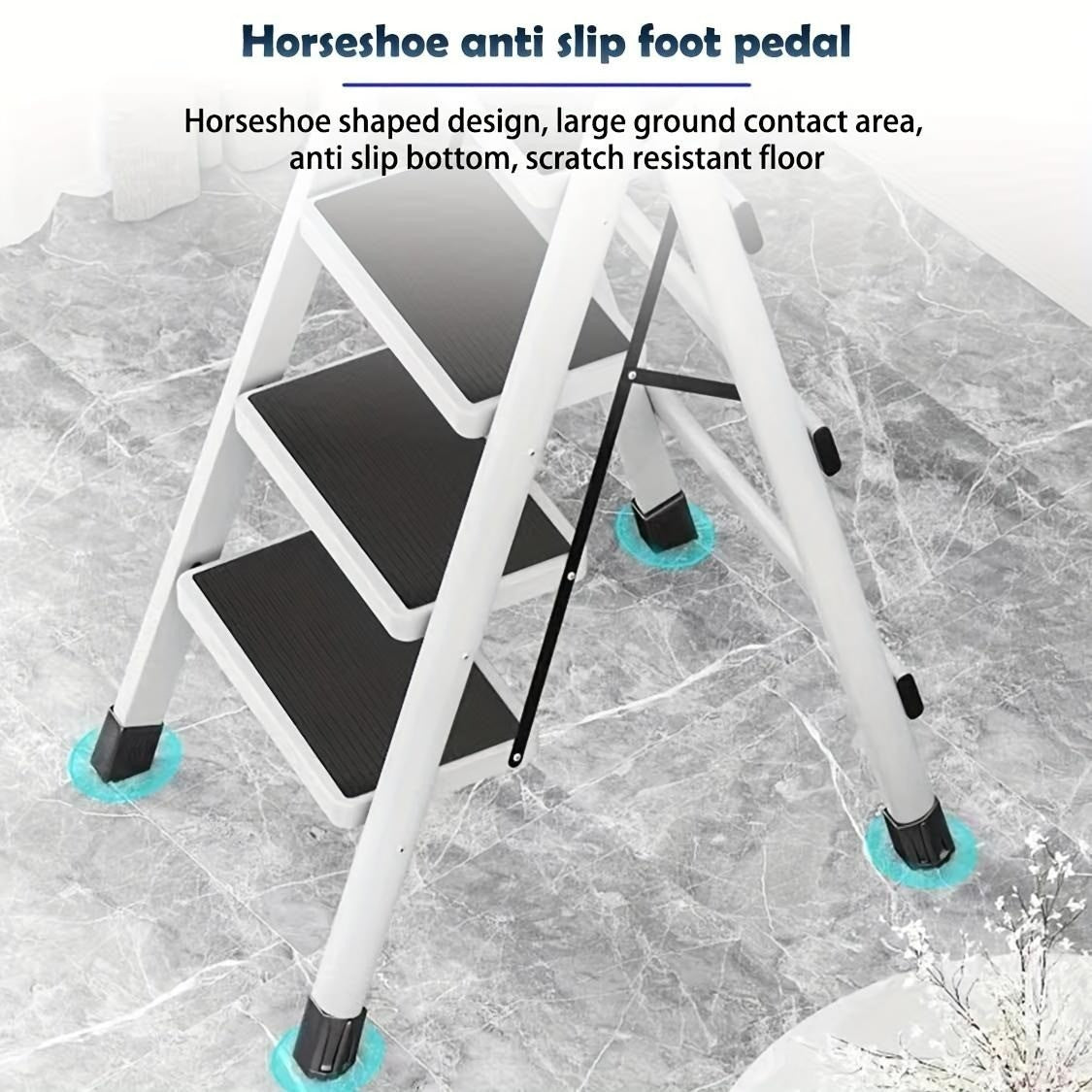 Ladder household folding ladder indoor and outdoor multi-functional herringbone