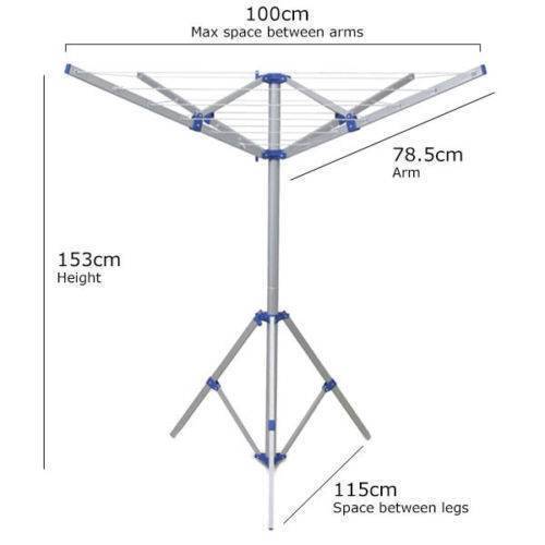 PORTABLE CAMPING CLOTHESLINE CLOTHES LINE HANGER CLOTHING