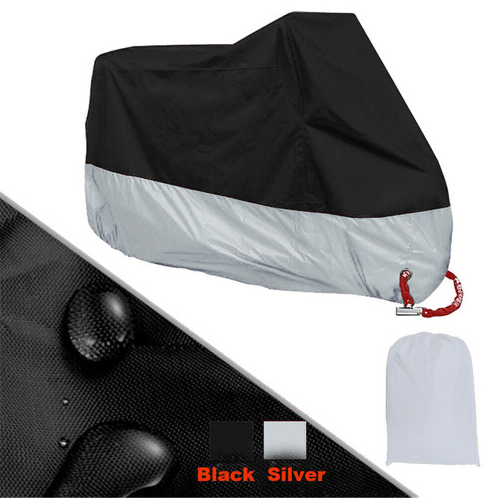 L-XXXL Motorcycle Cover Motorbike Cruiser Scooter Motor Bike Waterproof Storage