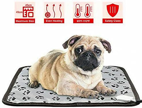 20W Electric Pet Heat Mat Heated Pad Dog Cat Heating Blanket Bed Waterproof