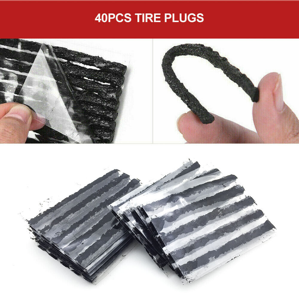 4WD Offroad 67PCS Tyre Puncture Repair Recovery Kit Heavy Duty Plugs Tubeless OZ