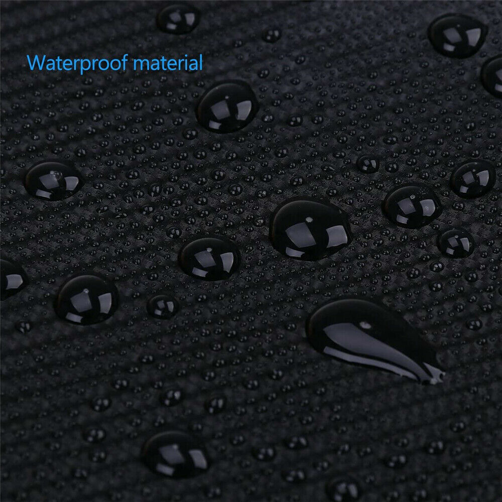 4D 151x50cm Gloss Black Carbon Fibre Fiber Vinyl Car Wrap Air Release Film Stick