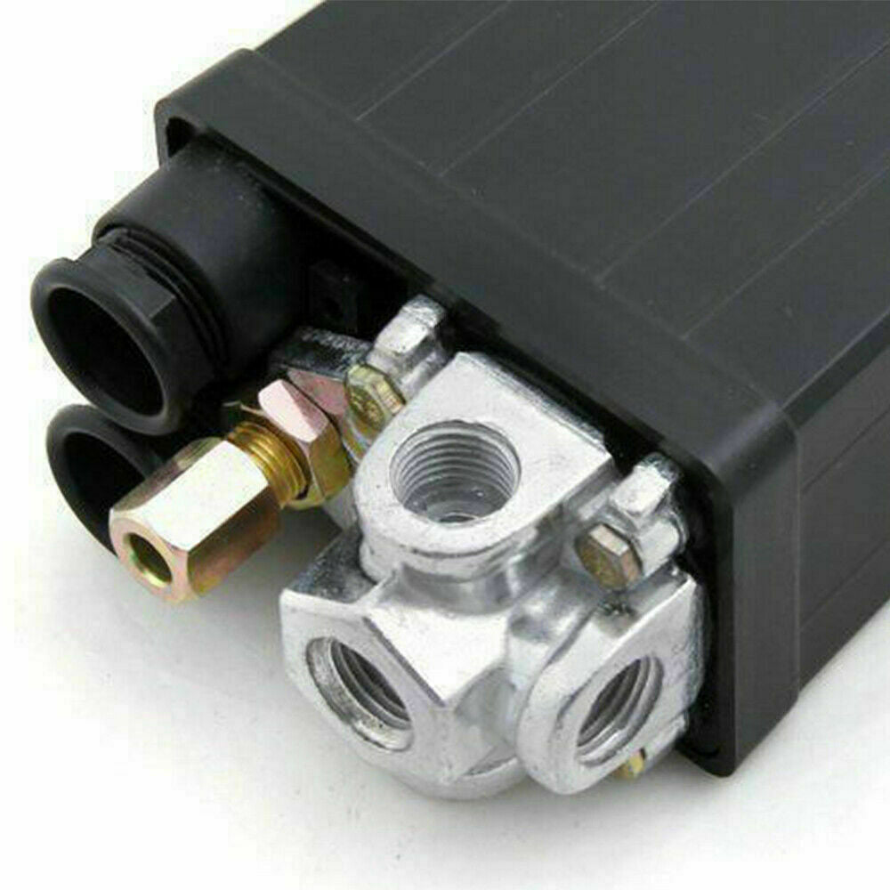 90-120 PSI Air Compressor Pressure Switch Control Valve Heavy Duty New