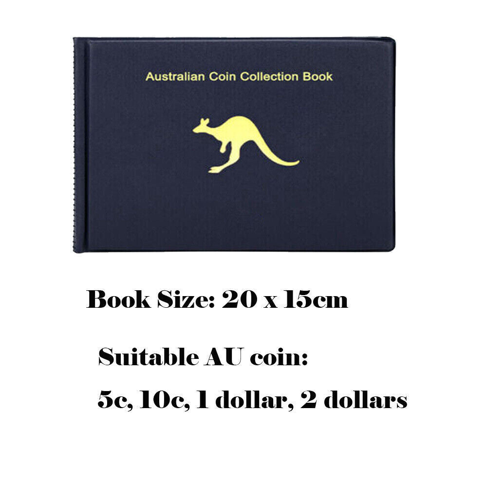 480 Coin Holder Collection Storage Collecting Money Penny Pockets Album Book