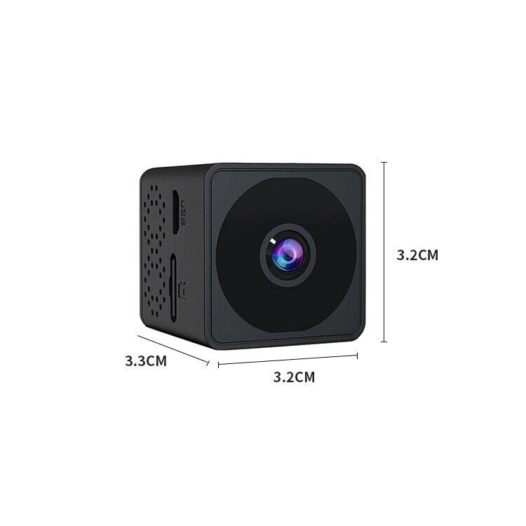 HD 1080P Mini Wireless WiFi Hidden Spy Camera IP Home Security Night Vision Cam