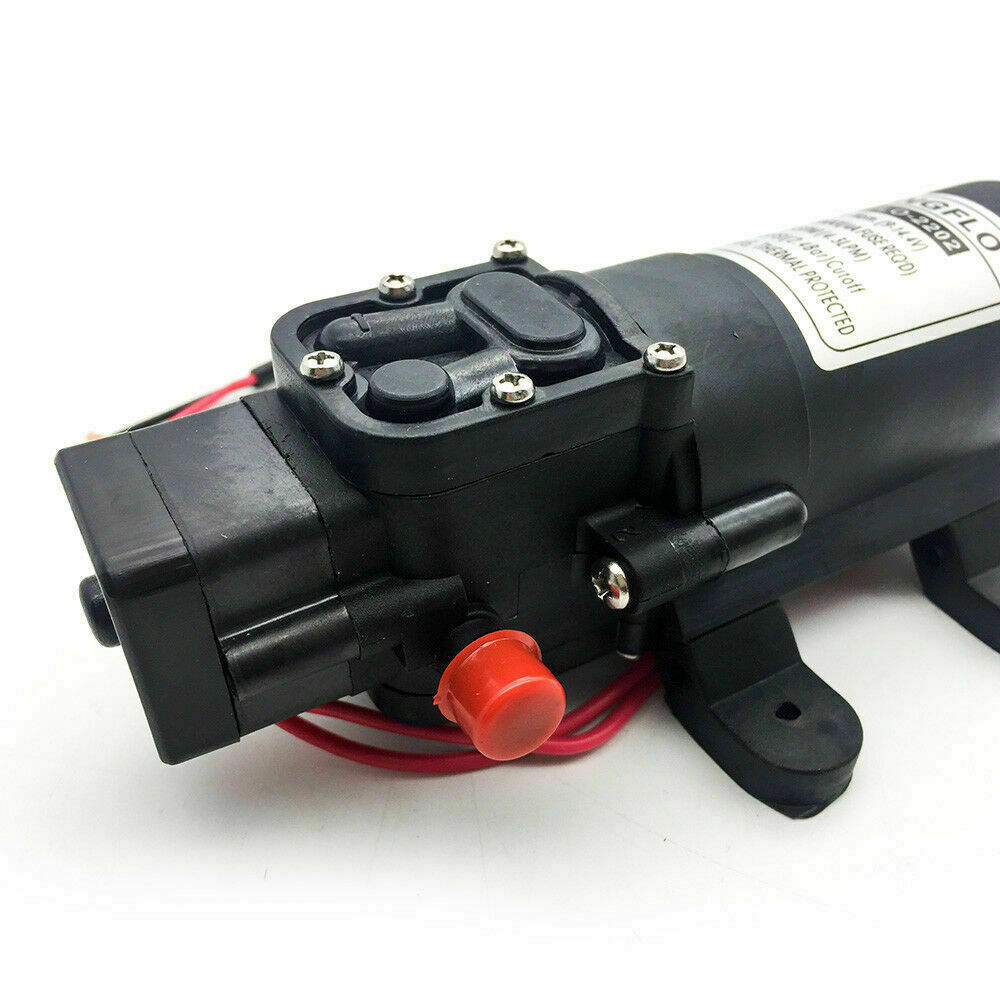 12V 4.3Lpm Self-Priming Water Pump High-Pressure Caravan Camping Boat AU Stock