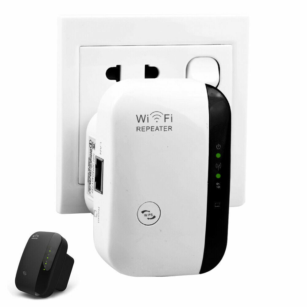 300Mbps Wifi Extender Repeater Range Booster Wireless-N 802.11 AP Router AU Plug