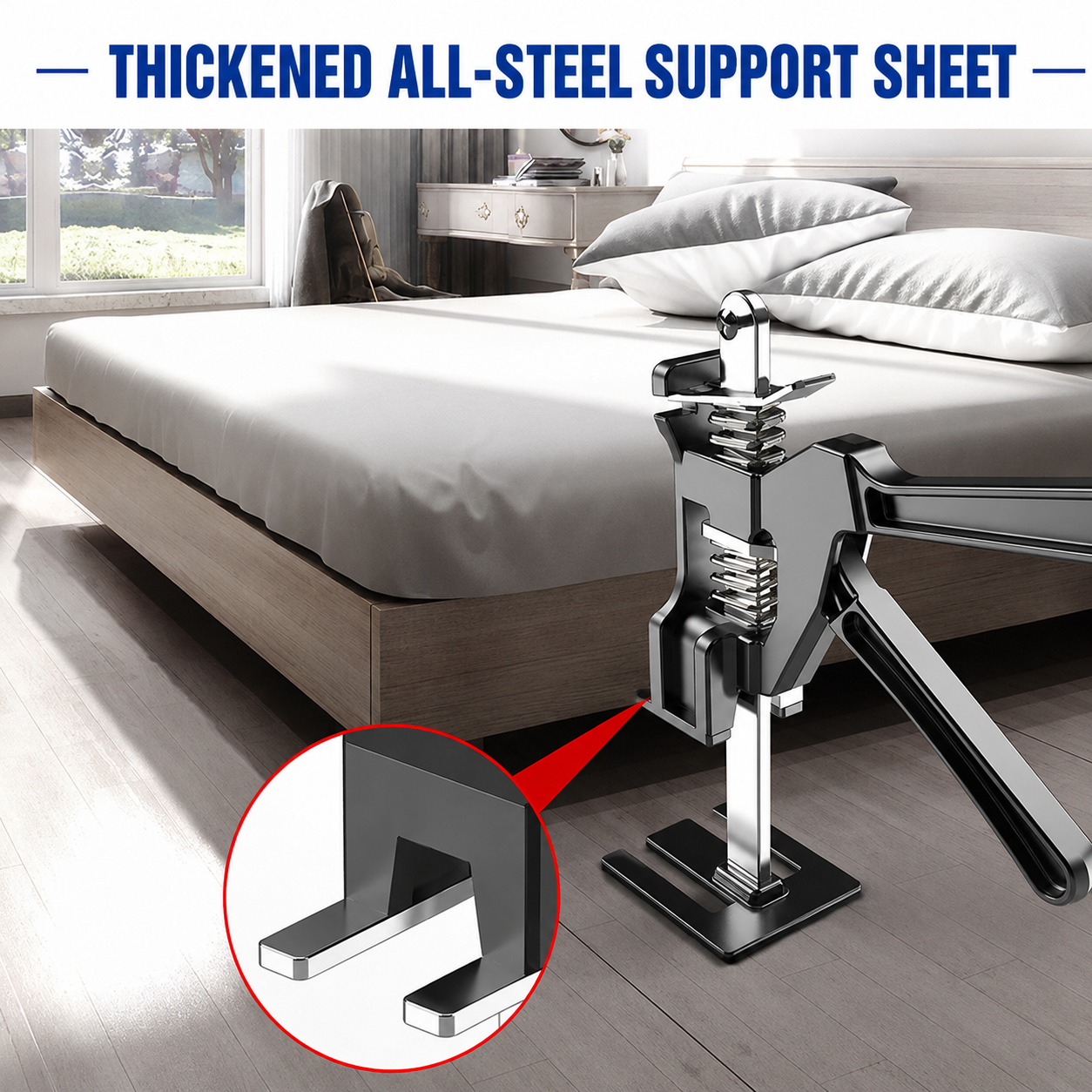 Labor-Saving Arm Effort Elevator Board Lifter Cabinet Jack Door Use Hand Tool AU