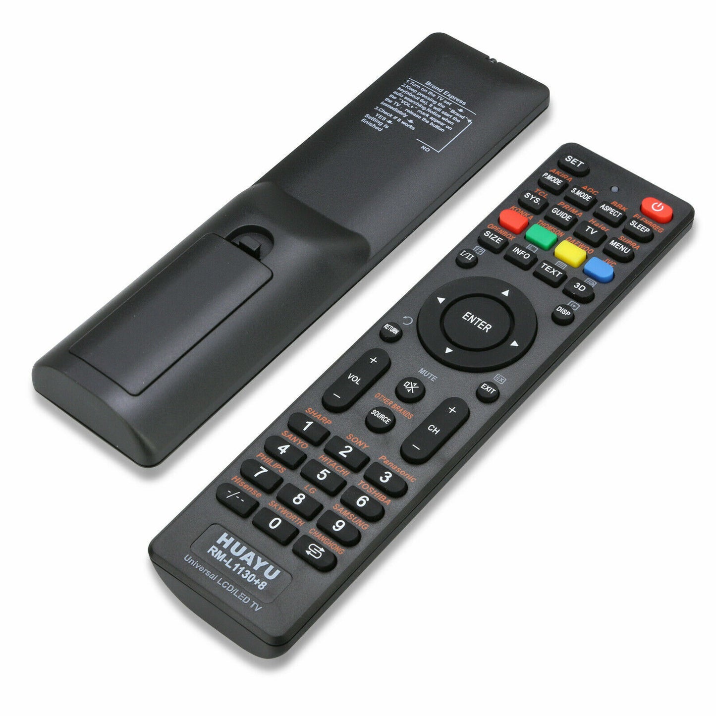 TV Remote Control Universal LCD/LED For Sony/Samsung/Panasonic/LG/TCL/Soniq AUS