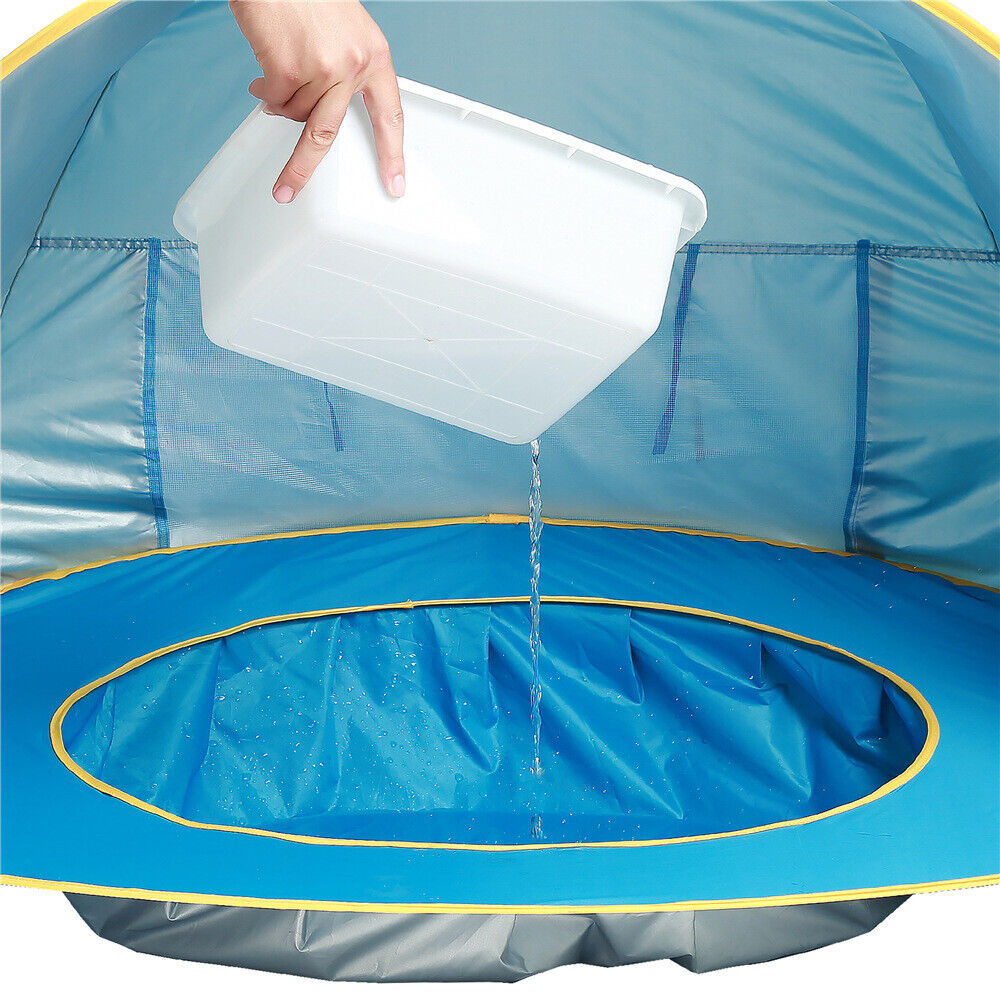 Outdoor Foldable Beach Tent Portable Sun' Shade Shelter Pool for Kids Baby Toys