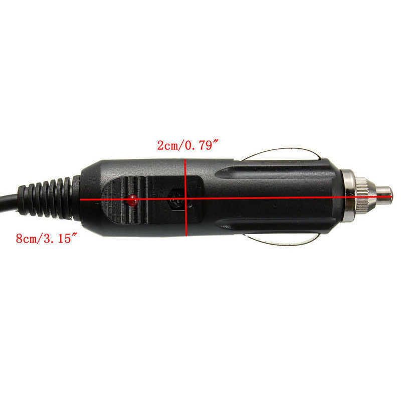 5m Car Cigarette Cigar Lighter Adapter Extension Cable Socket Charger Lead 12v