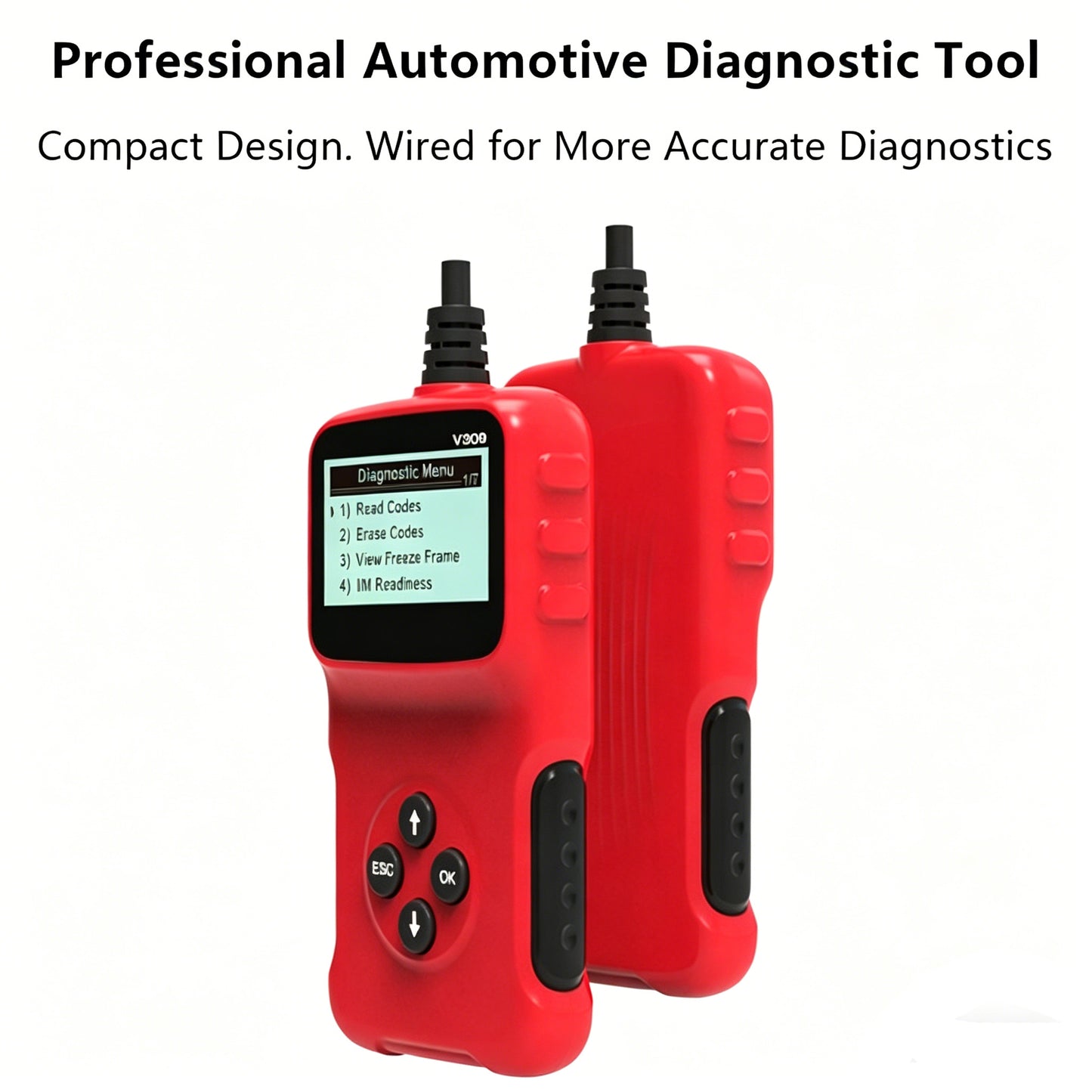 V309 OBD2 Scanner Car Engine Code Reader Diagnostic Tool Check Engine Light