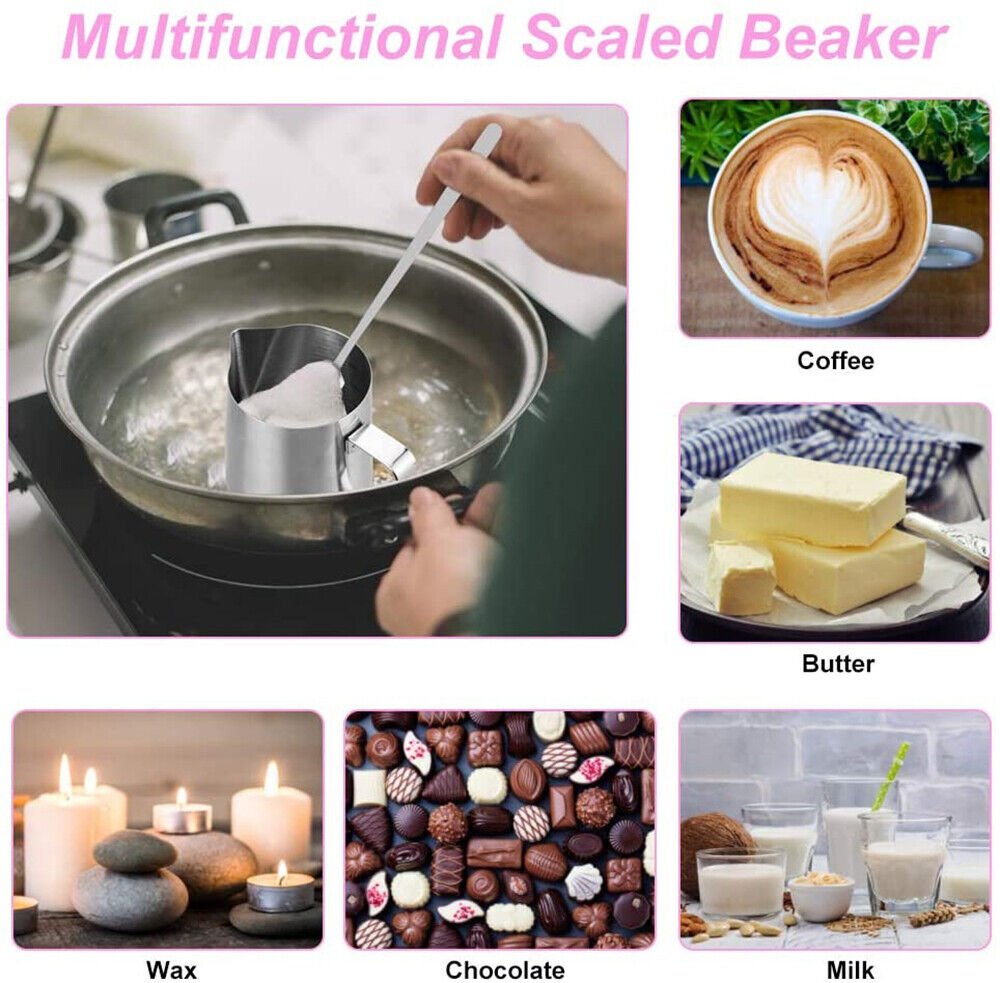 DIY Candles Making Kit Soap Craft Tool Set Pouring Melting Pot Wicks Wax Gift AU