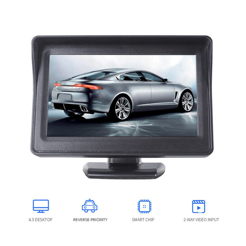 Reverse Camera Reversing Camera Rear Night Vision View Kit Waterproof HD Monitor