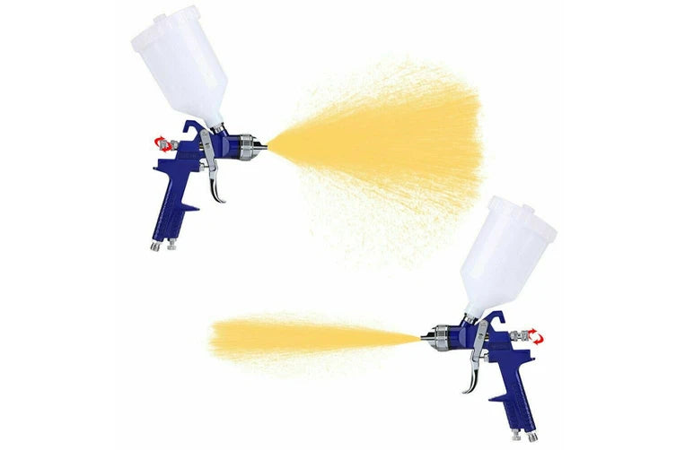 3 in 1 Gravity Feed HVLP Paint Spray Gun