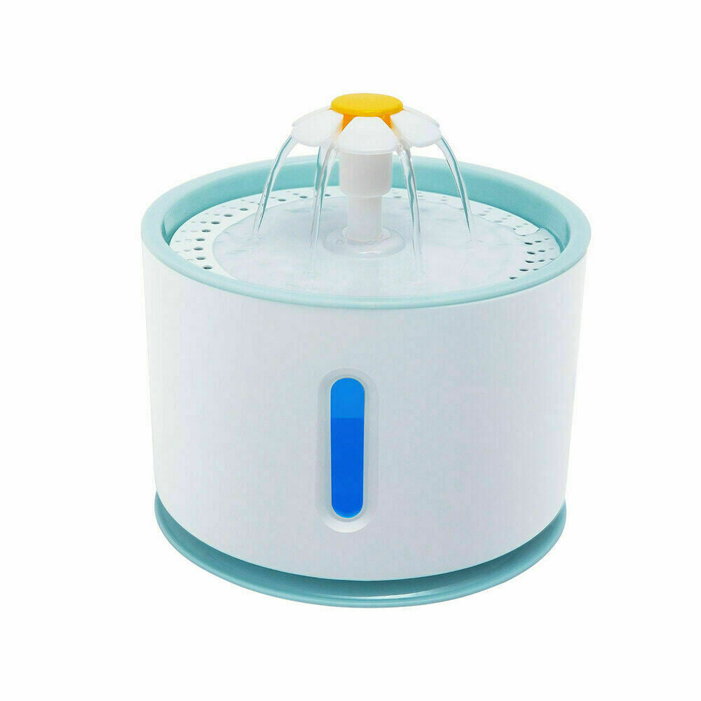 LED USB Automatic Electric Pet Water Fountain Dog/Cat Drinking Dispenser/Filter