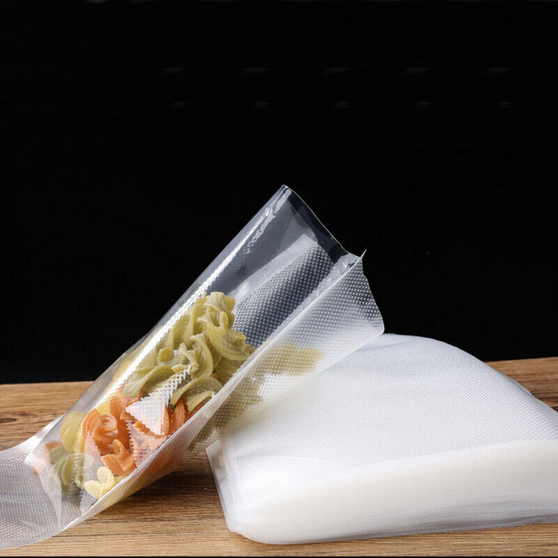 100/200 X Vacuum Sealer Bags Precut Food Storage Saver Heat Seal Cryovac
