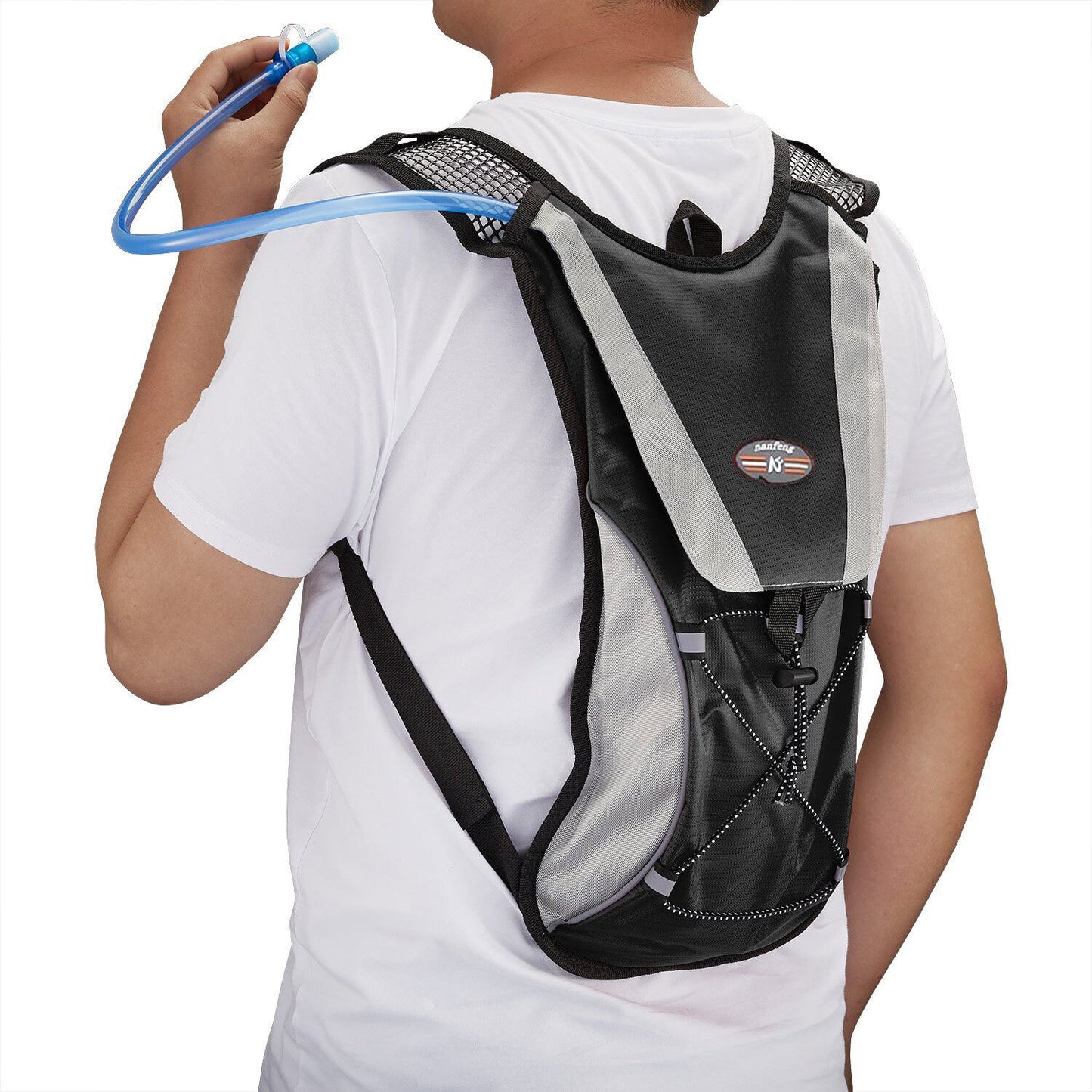 Hydration Pack + 2L Water Bag Hiking Camping Bicycle Backpack Bladder Cycling