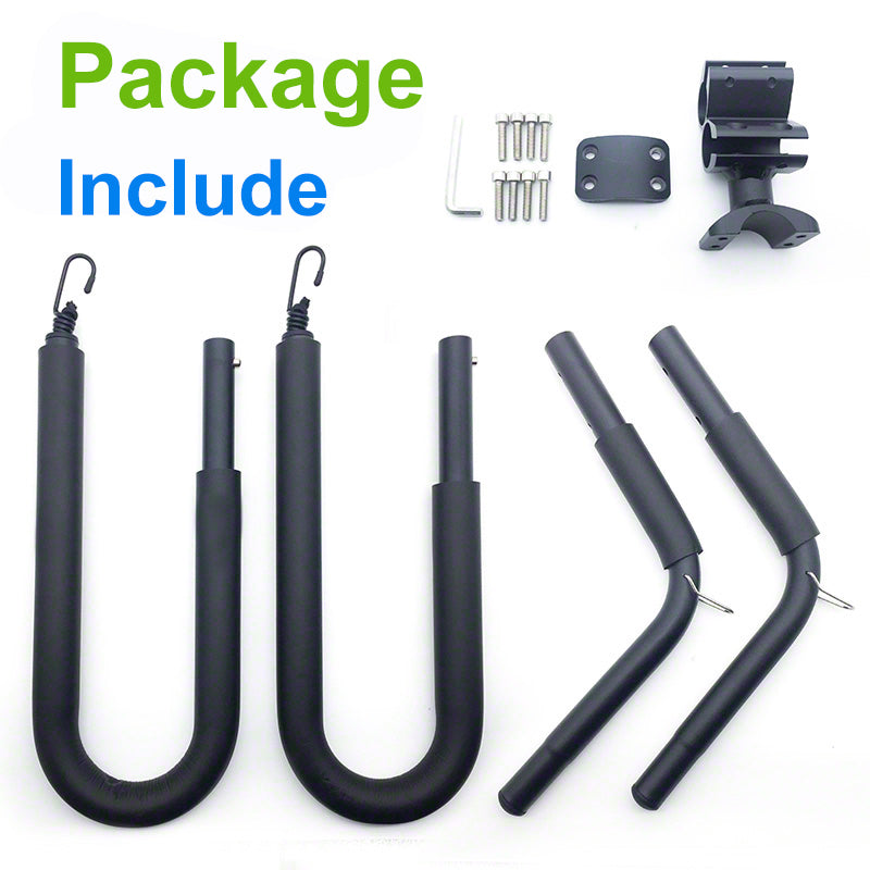 Surfboard Bicycle Carrier Rack Side Mount Bike Holder for Surf,Skim & Kiteboards
