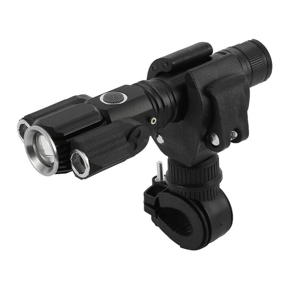 Torch Front & Rear Set Bike Bicycle Mountain LED Lights Rechargeable Lamp USB AU