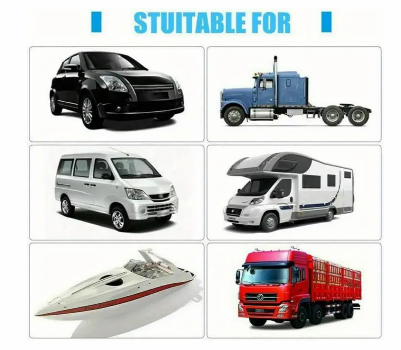 13 Pin to 7 Pin Trailer Tow Bar Electrical Adapter | Rear Placement Connector Plug for Car, Truck & RV Towing