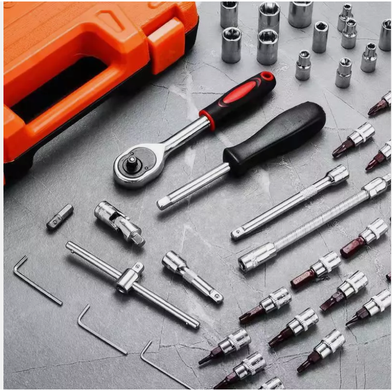 151Pcs Automobile mechanical repair vehicle socket wrench tool box combination