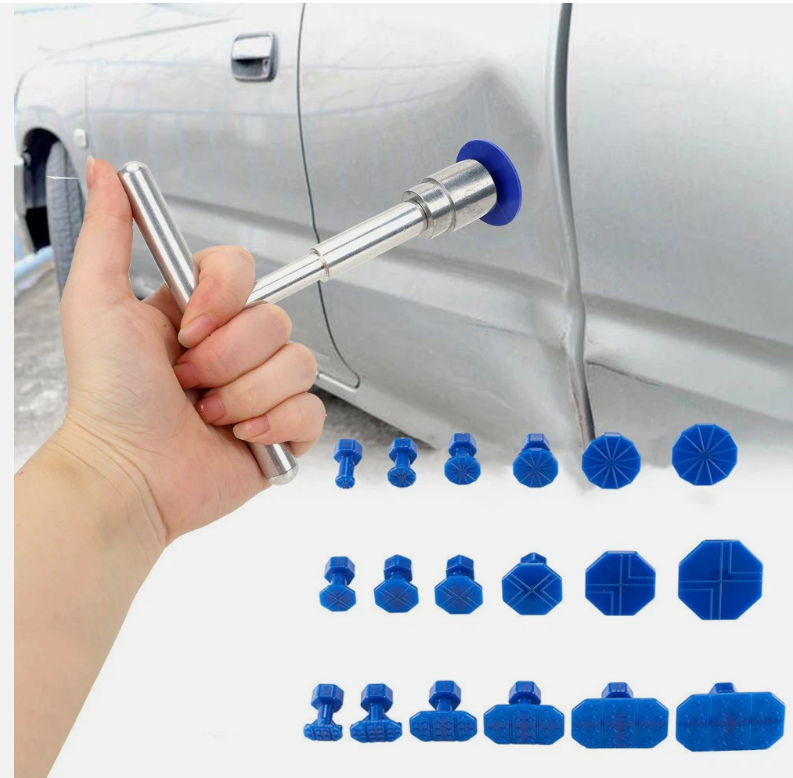 97Pcs Car Paintless Dent Repair Kit Auto Body Dent Puller Car Dent Removal Tools