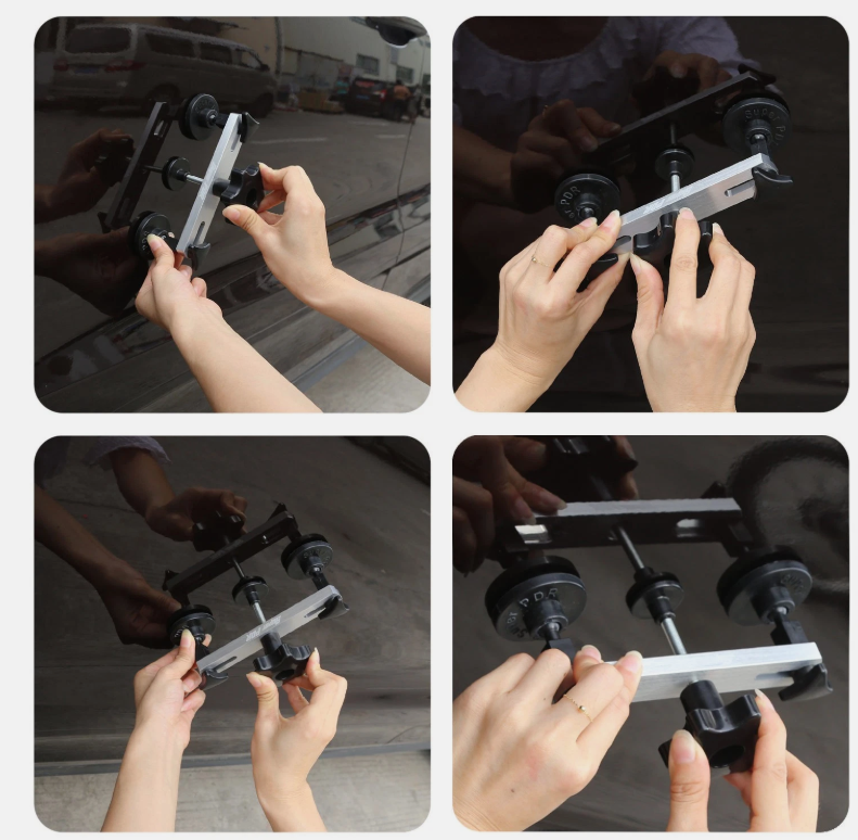 97Pcs Car Paintless Dent Repair Kit Auto Body Dent Puller Car Dent Removal Tools
