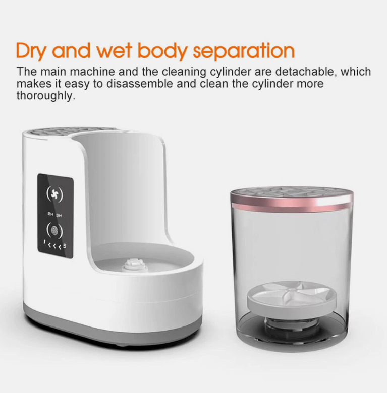 Electric Makeup Brush Cleaner And Dryer for All Makeup Brush Types