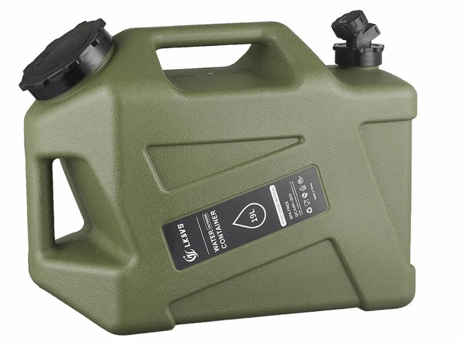 19L Portable Water Storage Bucket with Faucet