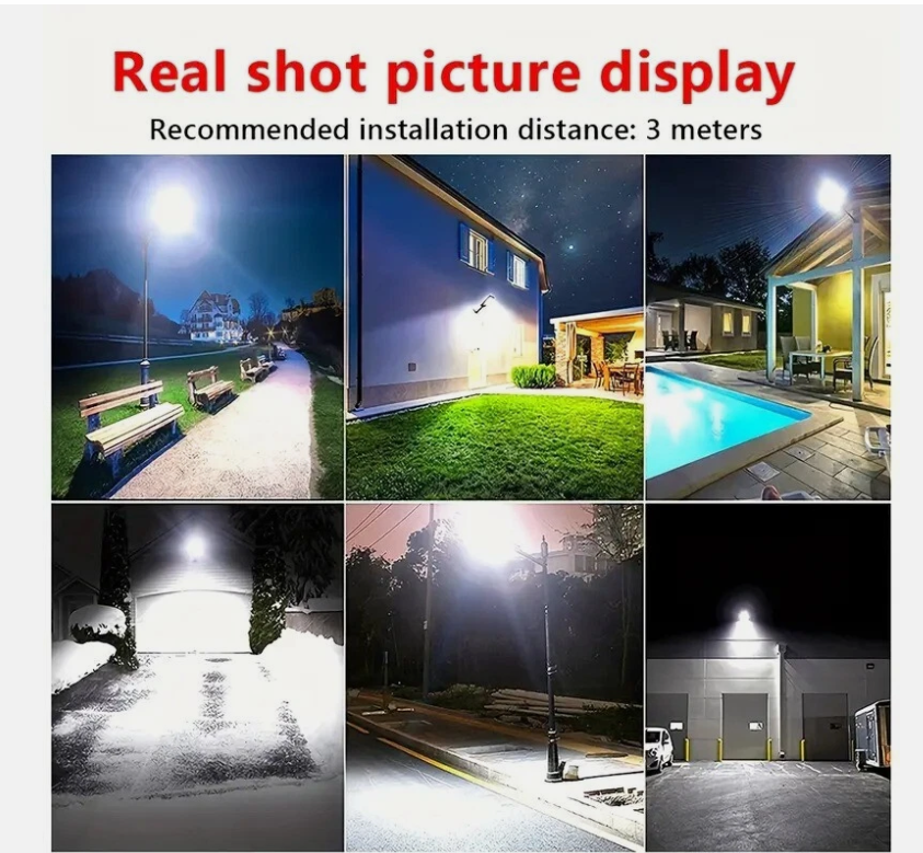 LED Outdoor Solar Street Lamp Waterproof Motion Sensor Solar Wall Lamp LED