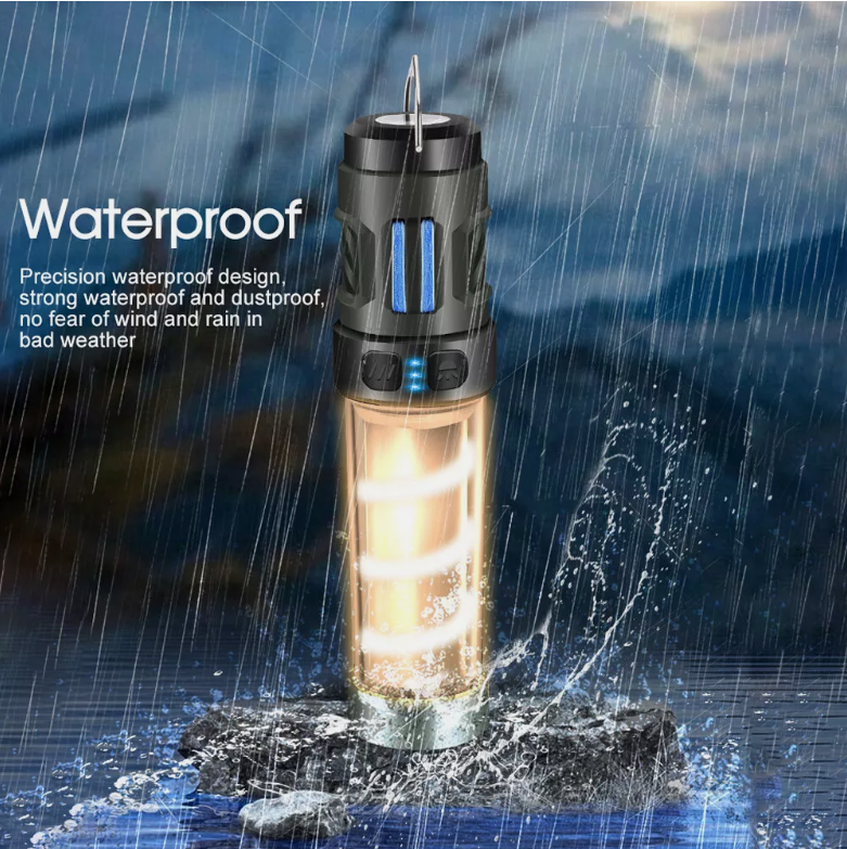 3 in 1 Mosquito Repeller Lamp USB Rechargeable Camping Lantern