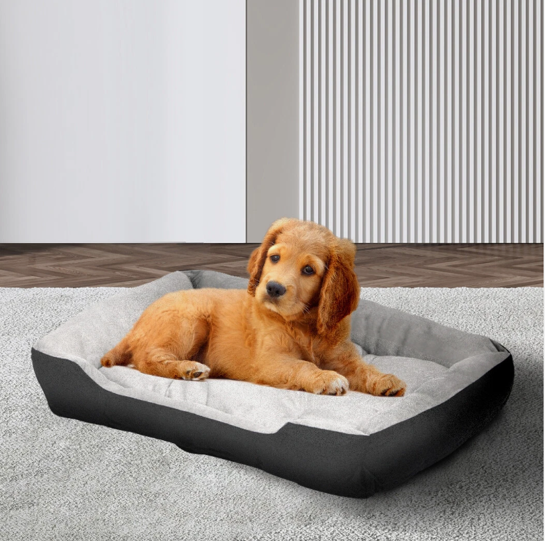 Pet Bed Dog Cat Large Beds Calming Warm Soft Cushion Mattress Plush Comfy M XXL