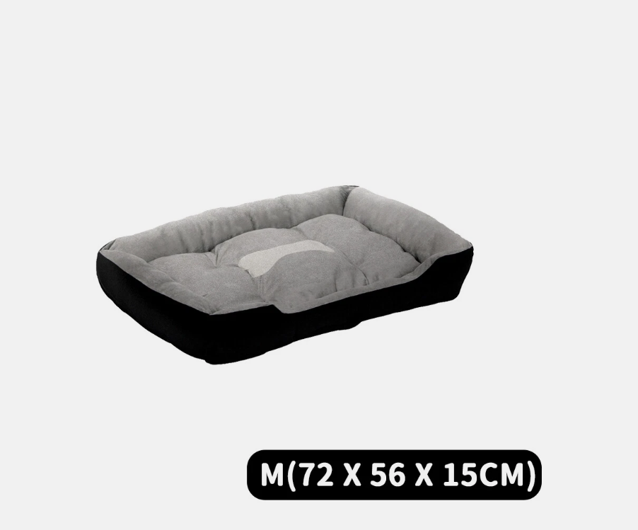 Pet Bed Dog Cat Large Beds Calming Warm Soft Cushion Mattress Plush Comfy M XXL