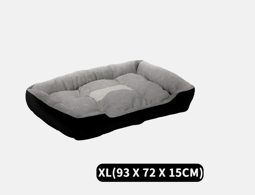Pet Bed Dog Cat Large Beds Calming Warm Soft Cushion Mattress Plush Comfy M XXL