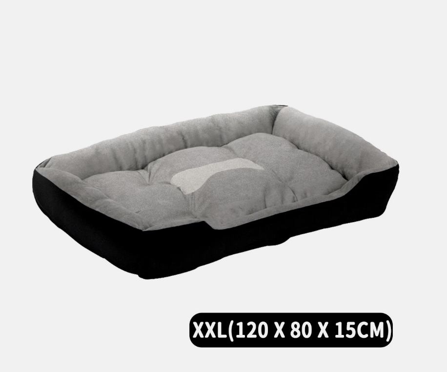 Pet Bed Dog Cat Large Beds Calming Warm Soft Cushion Mattress Plush Comfy M XXL