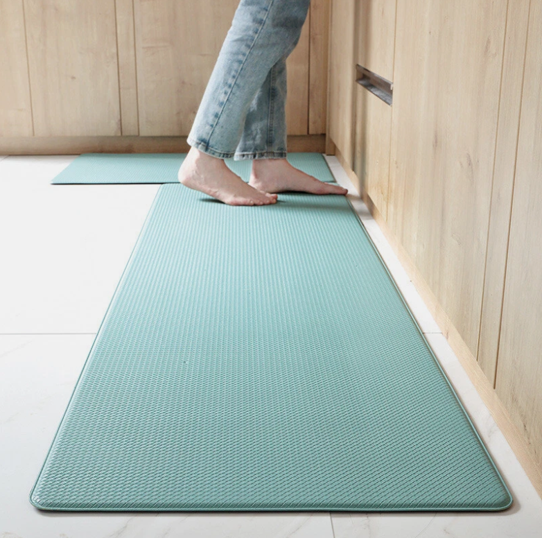 Non-Slip Waterproof Kitchen Door Mat Home Floor Rug Carpet Anti-Oil Easy Clean