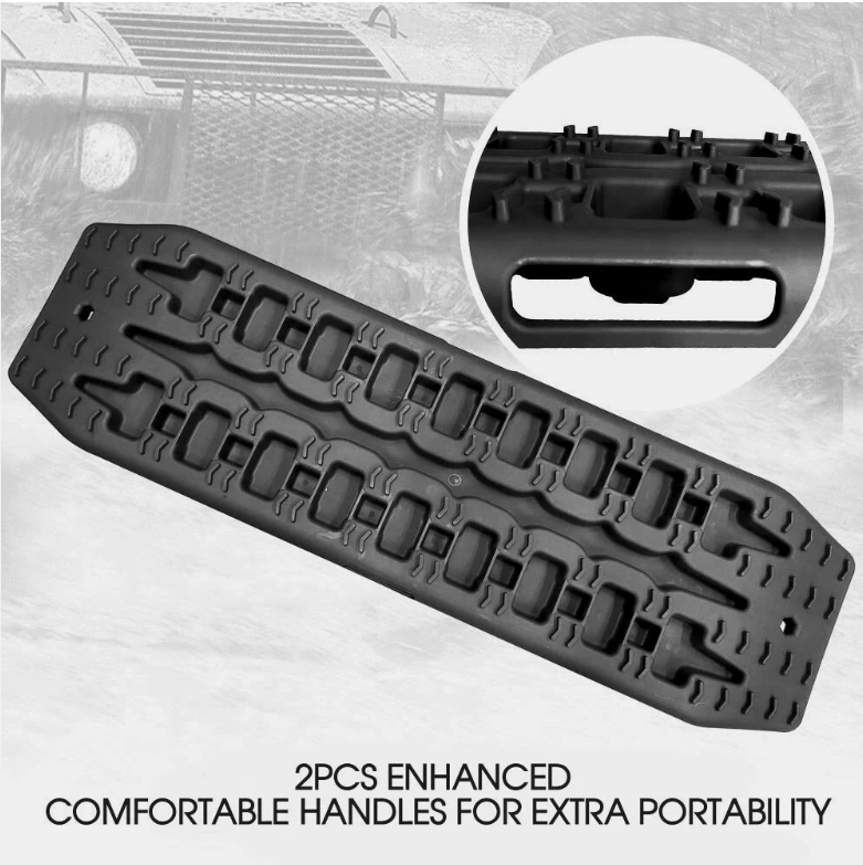 2pc NEW 10T Pair Recovery Tracks Sand Track Sand / Snow / Mud Trax 4WD Blue
