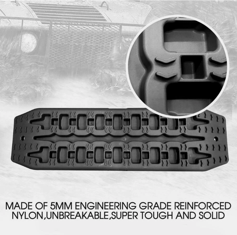 2pc NEW 10T Pair Recovery Tracks Sand Track Sand / Snow / Mud Trax 4WD Blue
